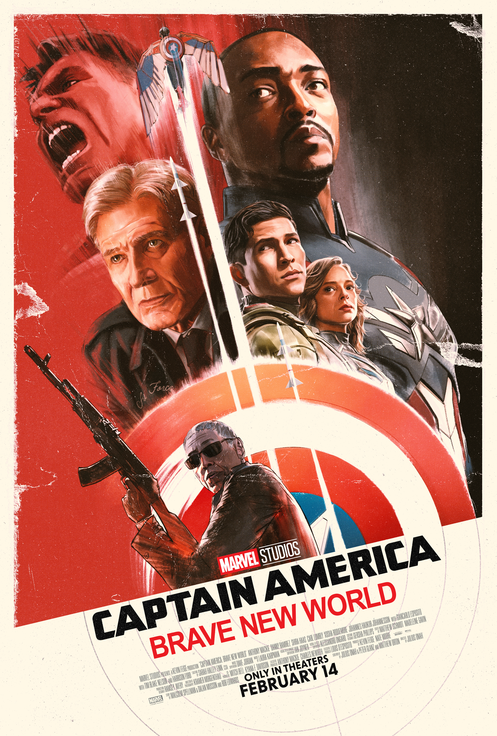 Captain America Brave New World Poster